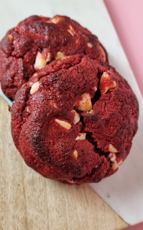 Cookie Red Velvet Saludable