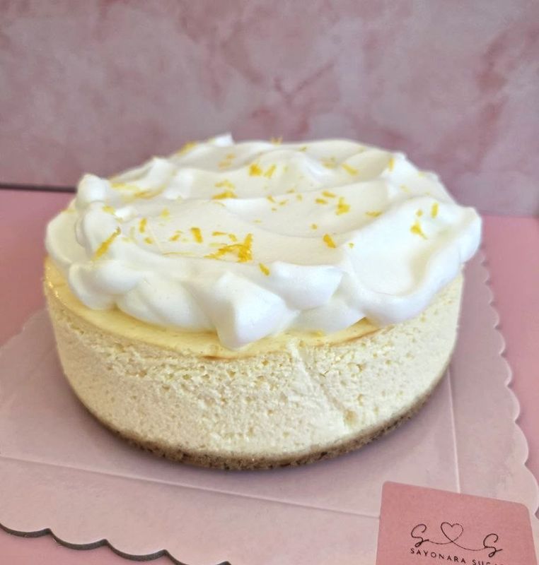 Cheesecake de limón saludable