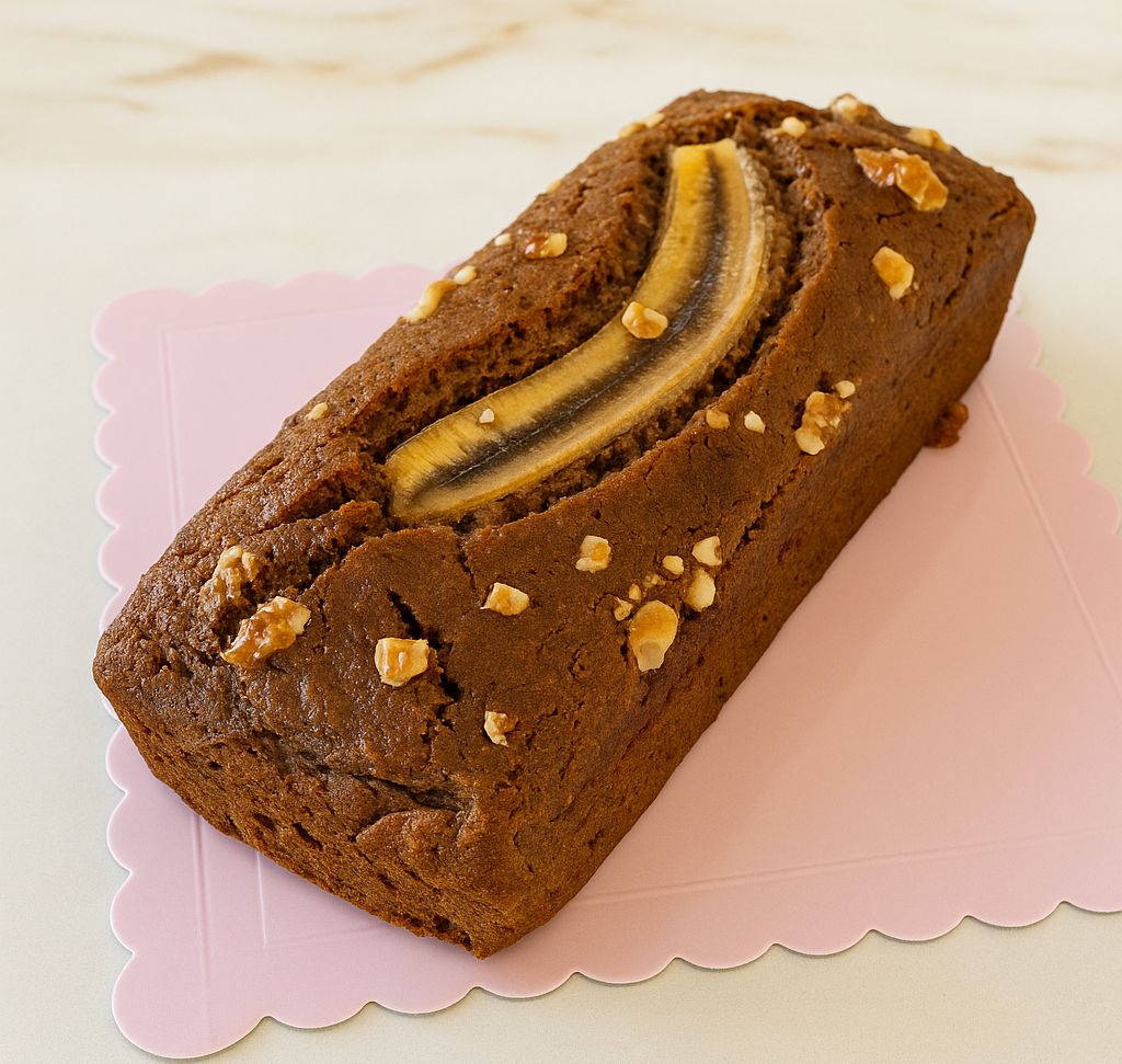 Bizcocho Banana Bread Saludable
