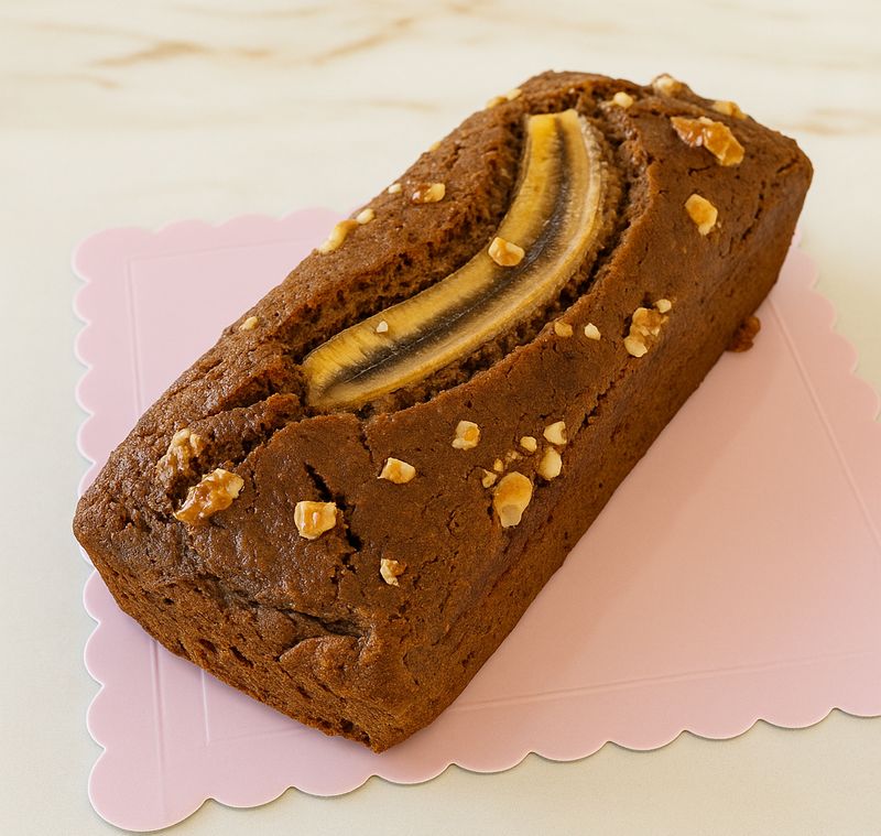 Bizcocho Banana Bread Saludable