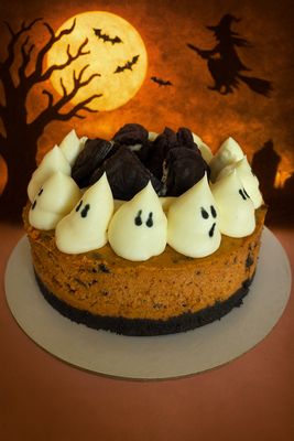Cheesecake embrujada de Oreo