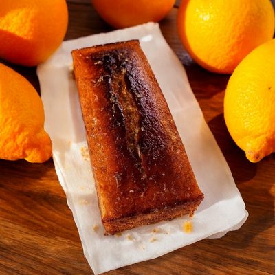 Bizcocho saludable naranja sin azúcar