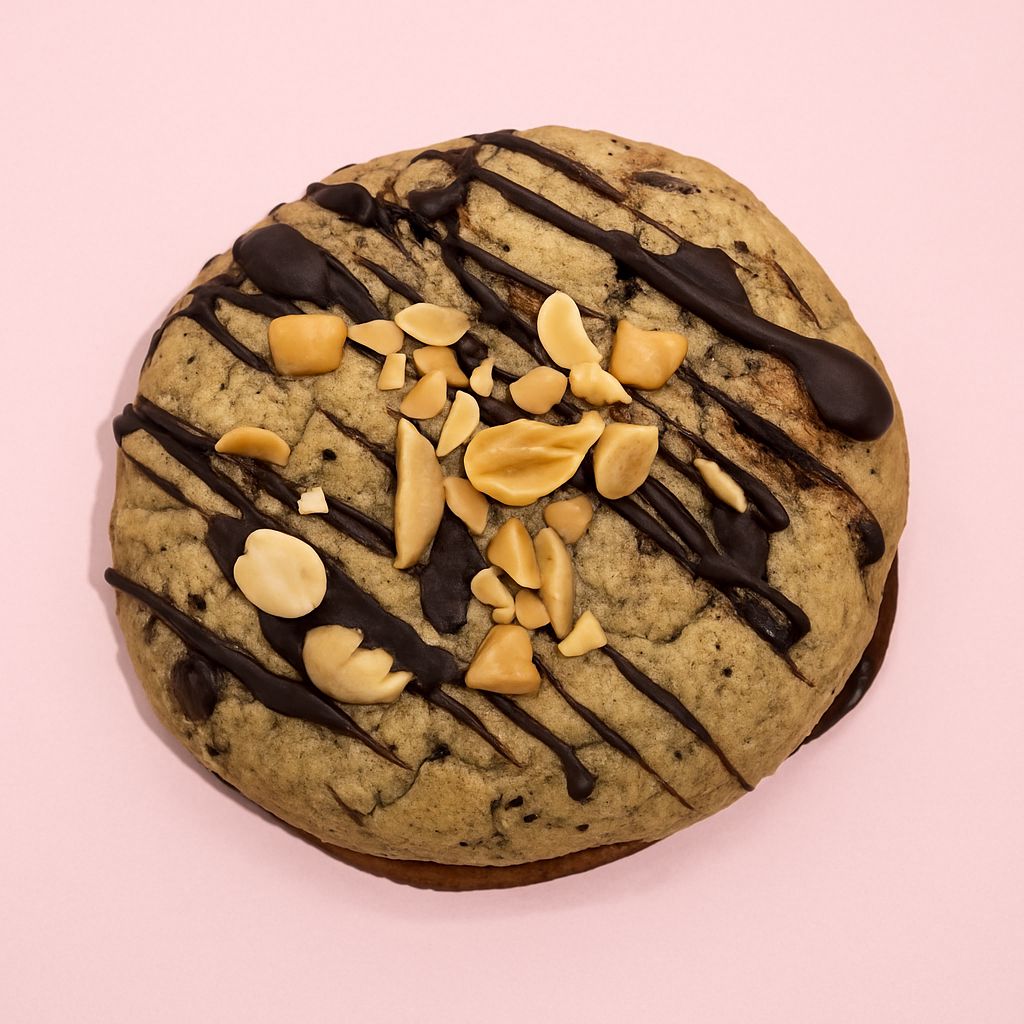 Cookie de cacahuetes y chocolate 72% S/A