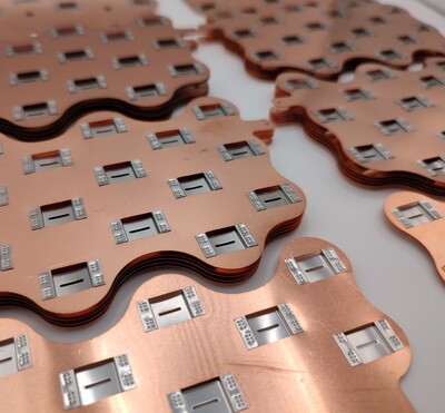 Copper/Nickel Bus Bar Set - 22S9P