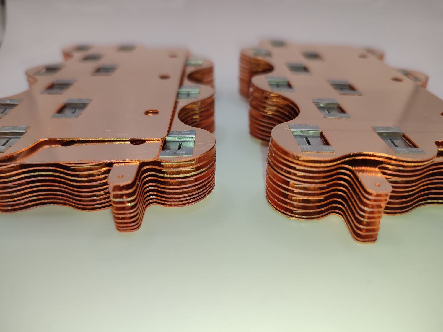 Copper/Nickel Bus Bar Set &quot;Extra Beefy&quot; 0.5MM - 22S9P