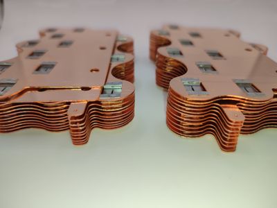 Copper/Nickel Bus Bar Set &quot;Extra Beefy&quot; 0.5MM - 22S9P