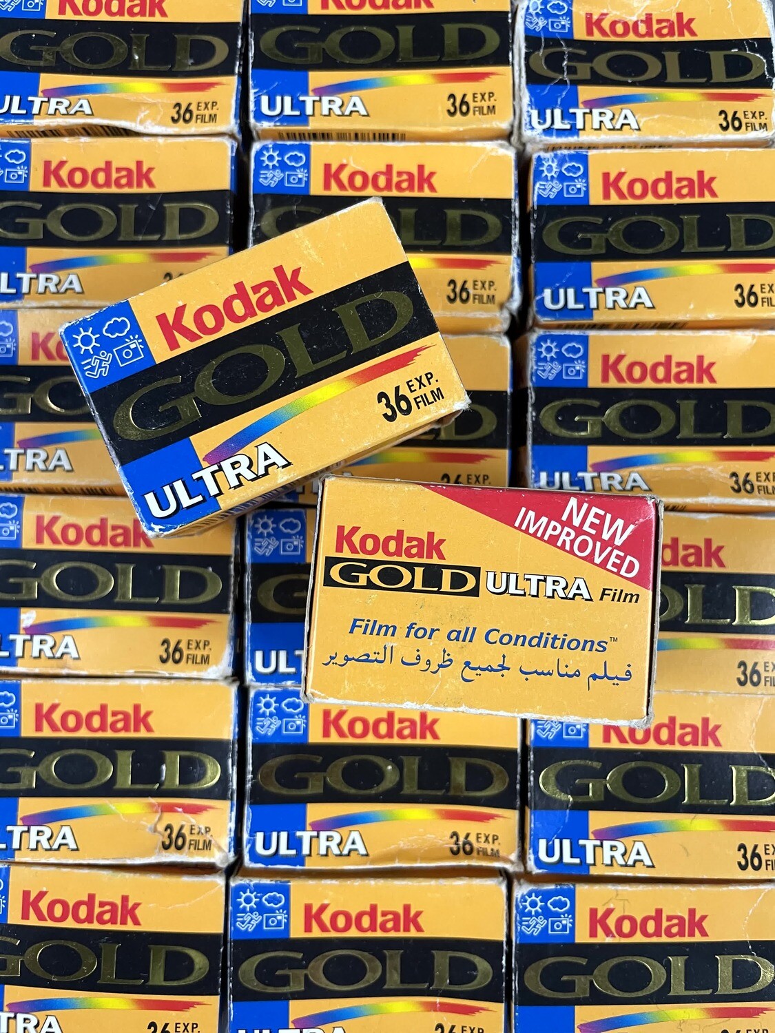 Kodak Gold Ultra 35mm 400 Speed Damaged Box