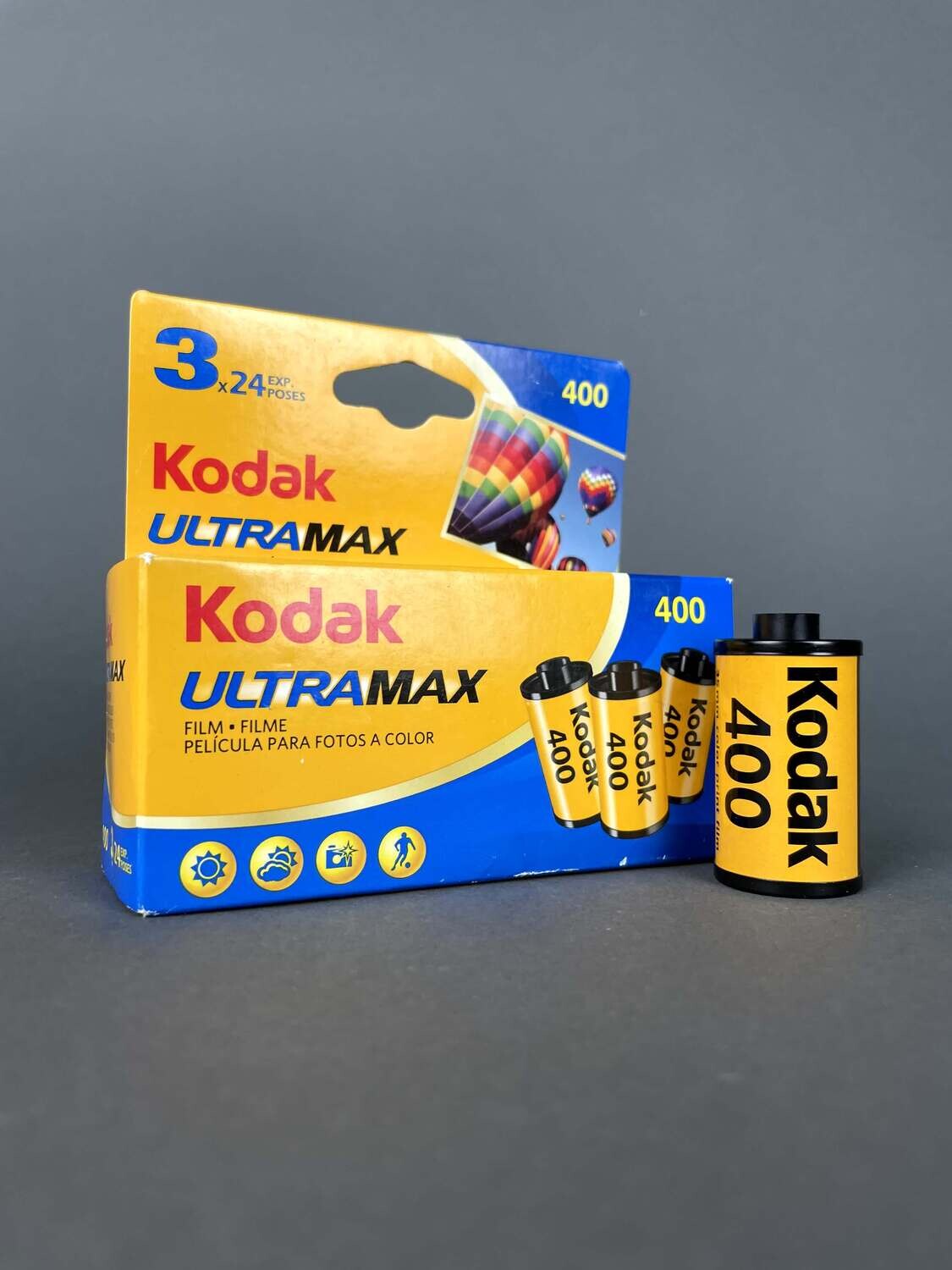 Kodak Ultra Max 3 Pack 35mm 400 Speed
