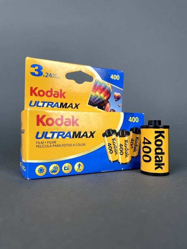 Kodak Ultra Max 3 Pack 35mm 400 Speed