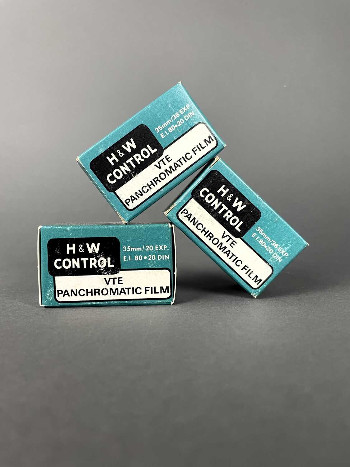 ​H&amp;W Control VTE Panchromatic Film 35mm 80 Speed