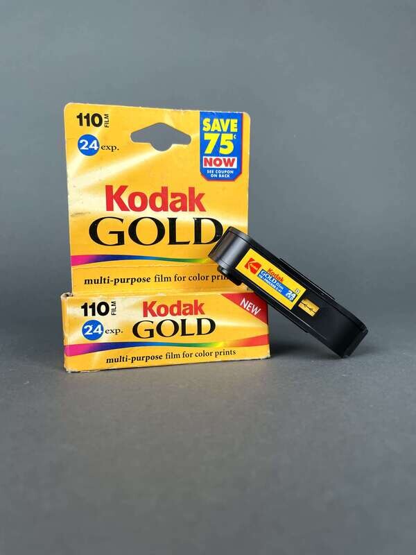 Kodak Gold 400 110mm 400 Speed Damaged Box