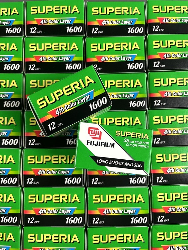 ​Fujifilm Superia 35mm 1600 Speed