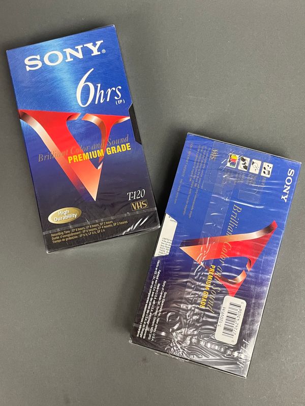 Sony Premium Grade VHS Tape