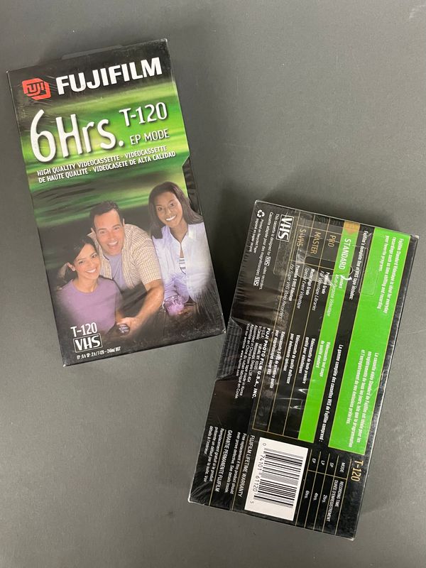 FujiFilm T-120 VHS Tape