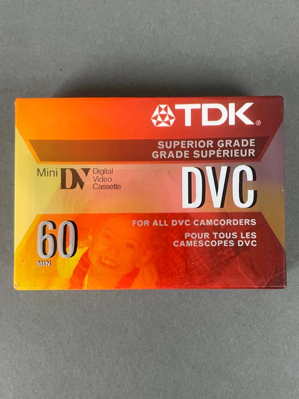 TDK Superior Grade Mini DV Tape