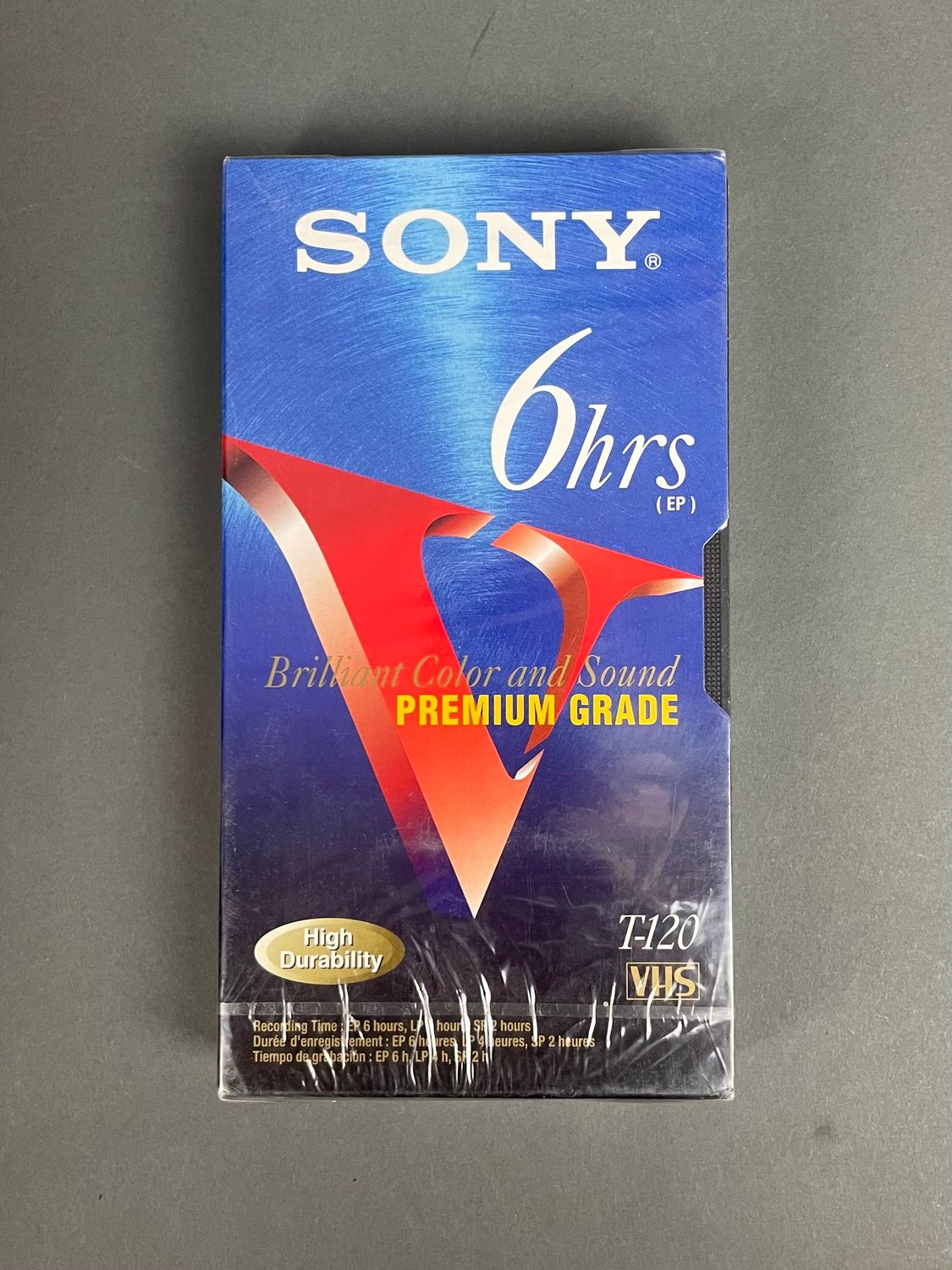 Sony Premium Grade VHS Tape