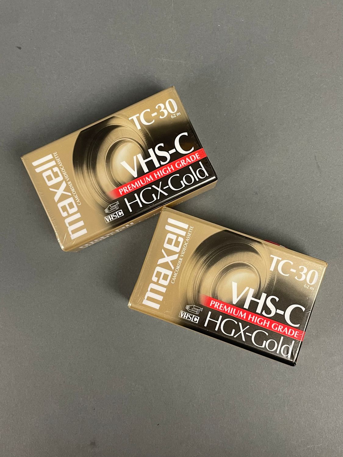 Maxell HGX Gold TC-30 VHS-C Tape