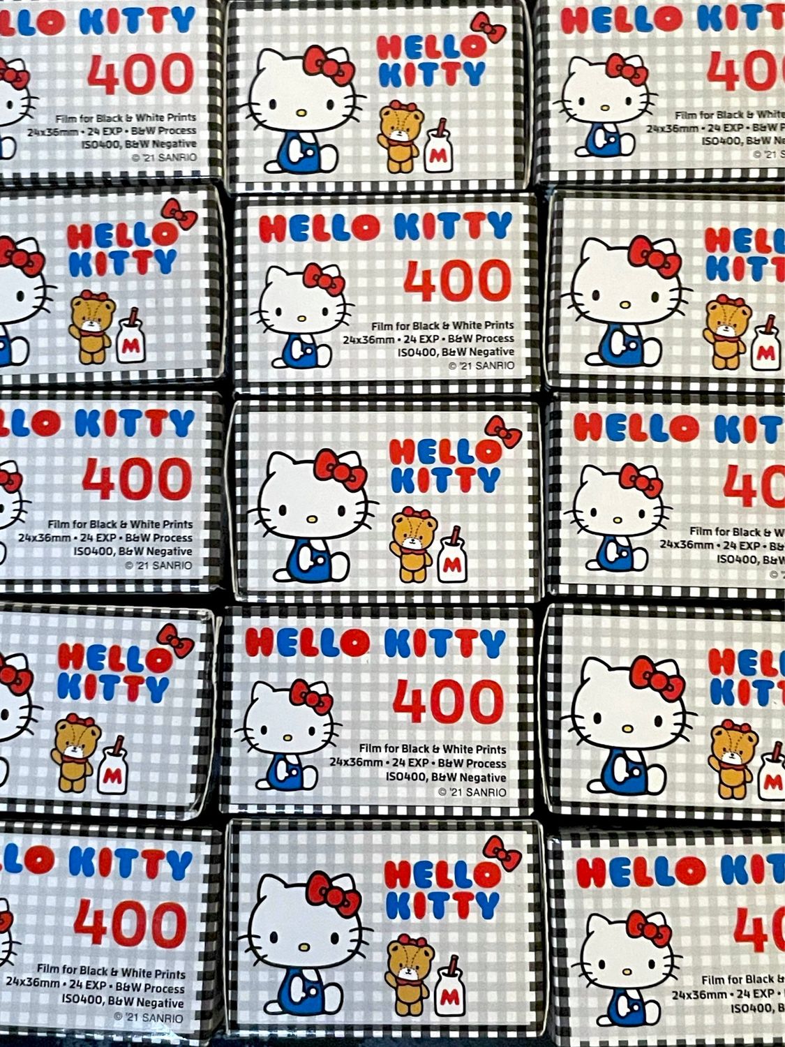 Hello Kitty B&amp;W 35mm Film