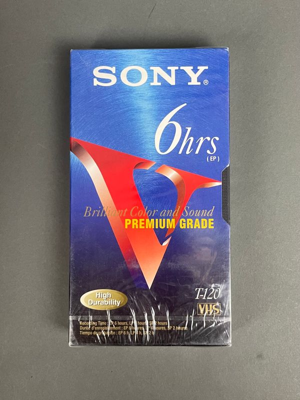 Sony Premium Grade VHS Tape