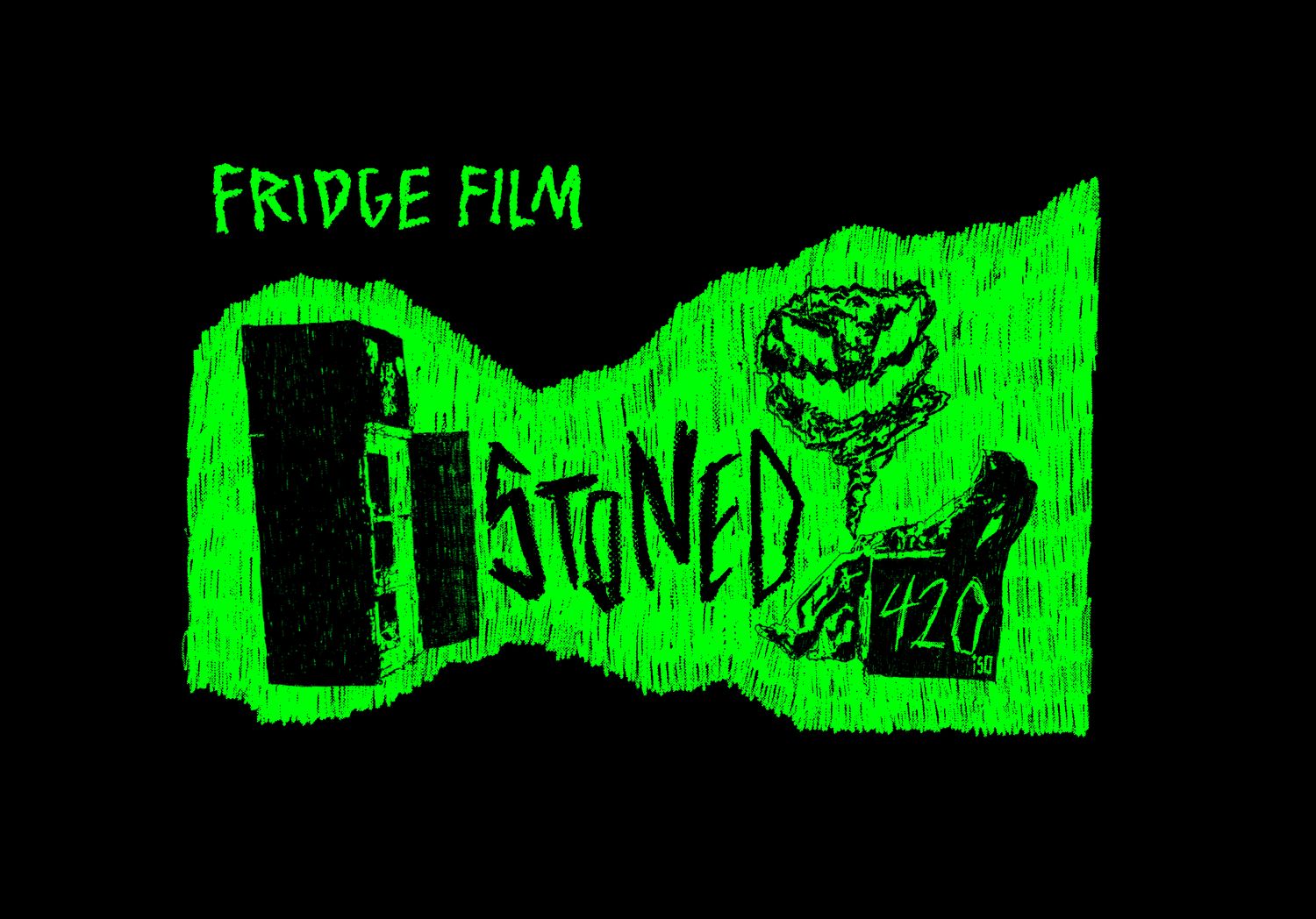 Fridge Film Stoned 420