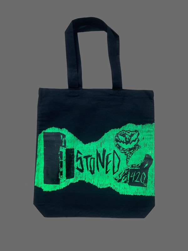 Fridge Film Stoned 420 Tote Bag