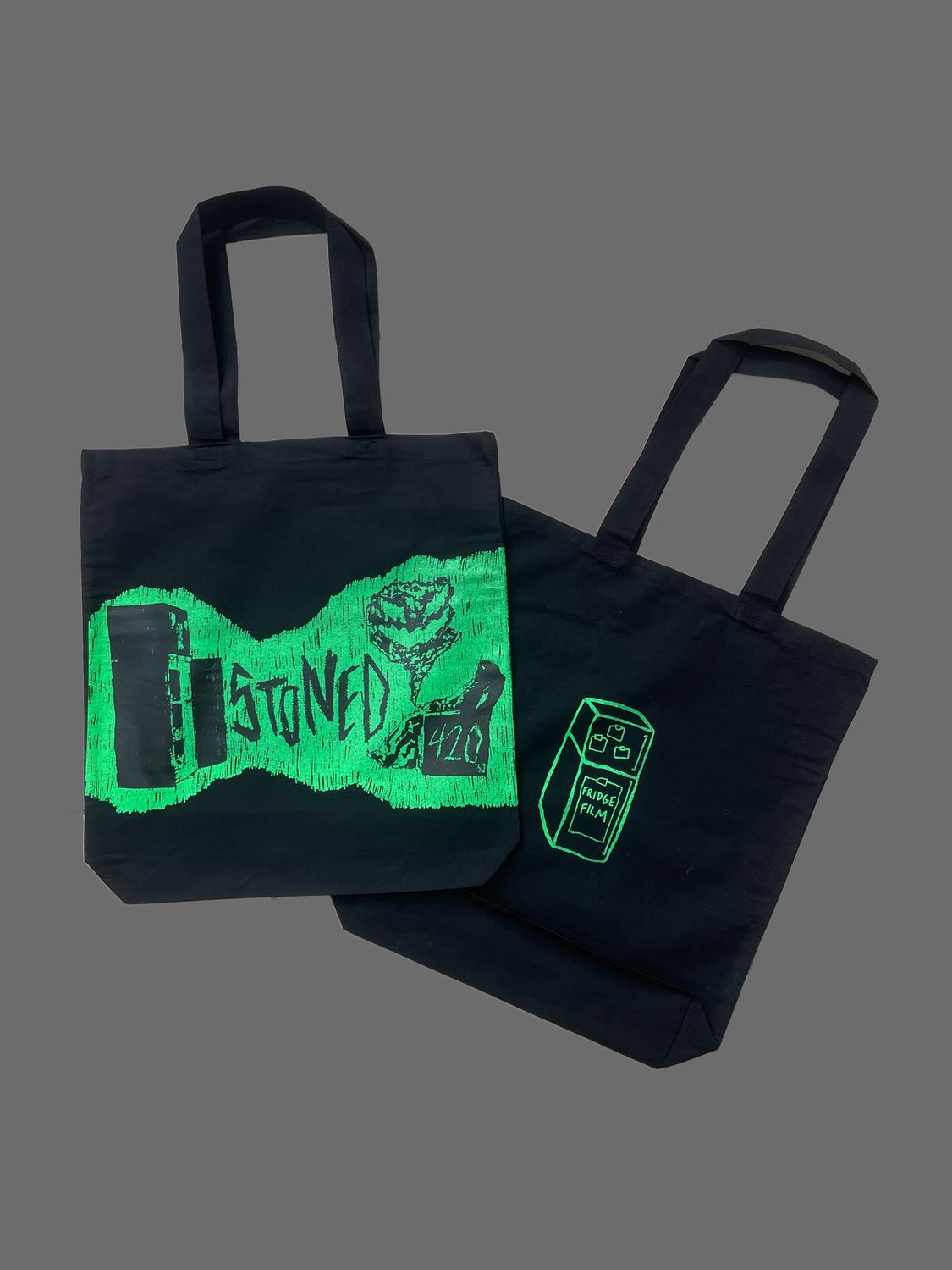 Fridge Film Stoned 420 Tote Bag