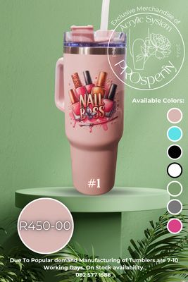 Nail Boss Tumbler 1200L