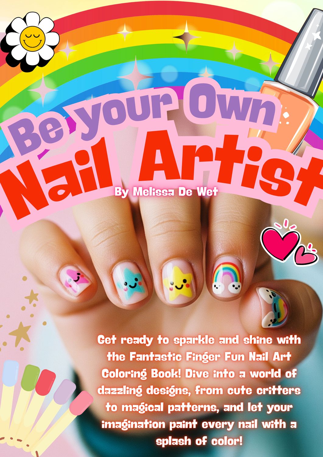 Future Nail tech Coloring book