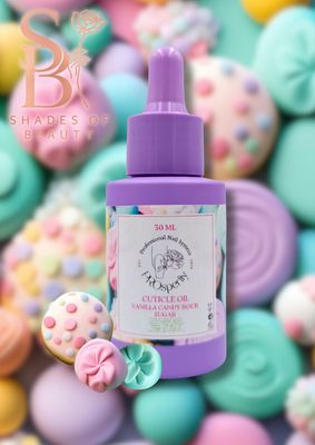 PROSPERITY Gourmet Cuticle Oil- Vanilla Candy Rock Sugar 