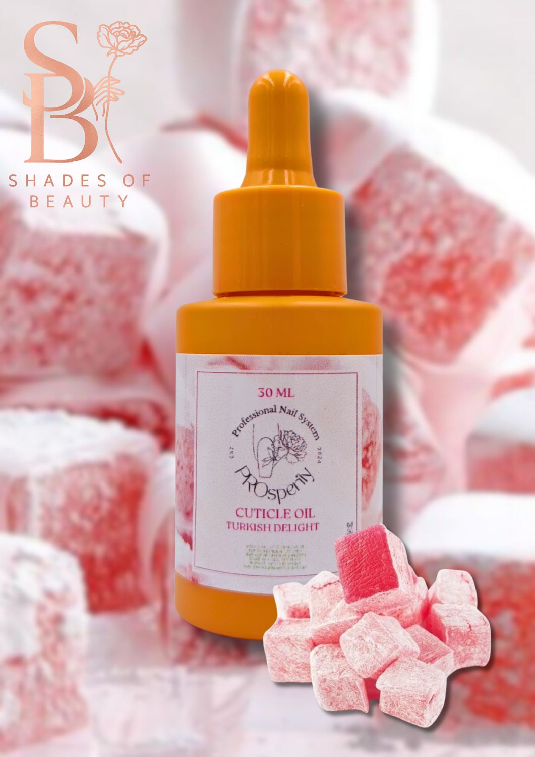 PROSPERITY Gourmet Cuticle Oil- Turkish Delight 