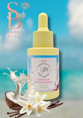 PROSPERITY Gourmet Cuticle Oil- Coconut/Vanilla 
