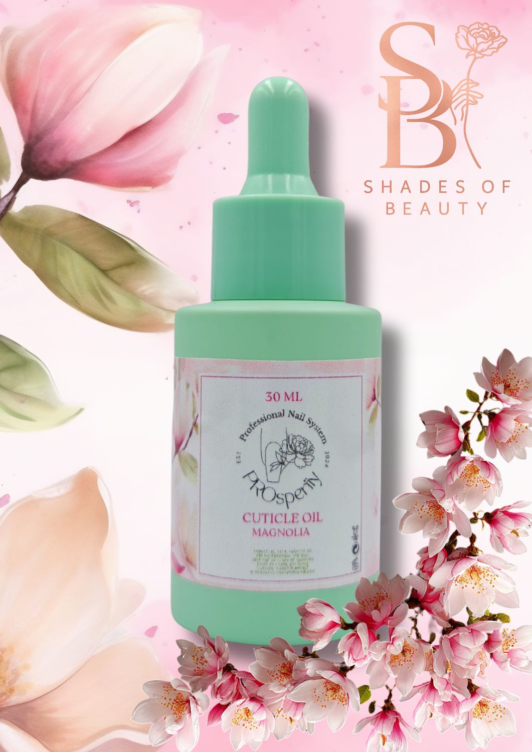 PROSPERITY Gourmet Cuticle Oil- Magnolia 