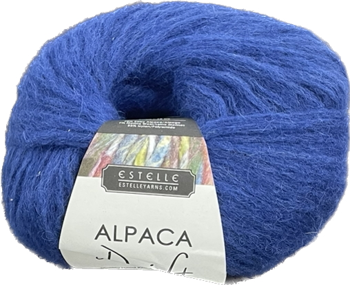 Yarn - Alpaca Drift, Colour: 12 - Azure