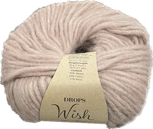 Yarn - Wish, Colour: 15 - Mauve