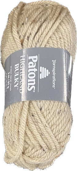 Yarn - Patons Highland Tweeds, Colour: WHEAT