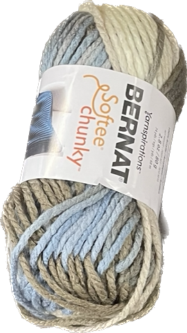 Yarn - Softee Chunky OM, Colour: NATURE&#39;S WAY