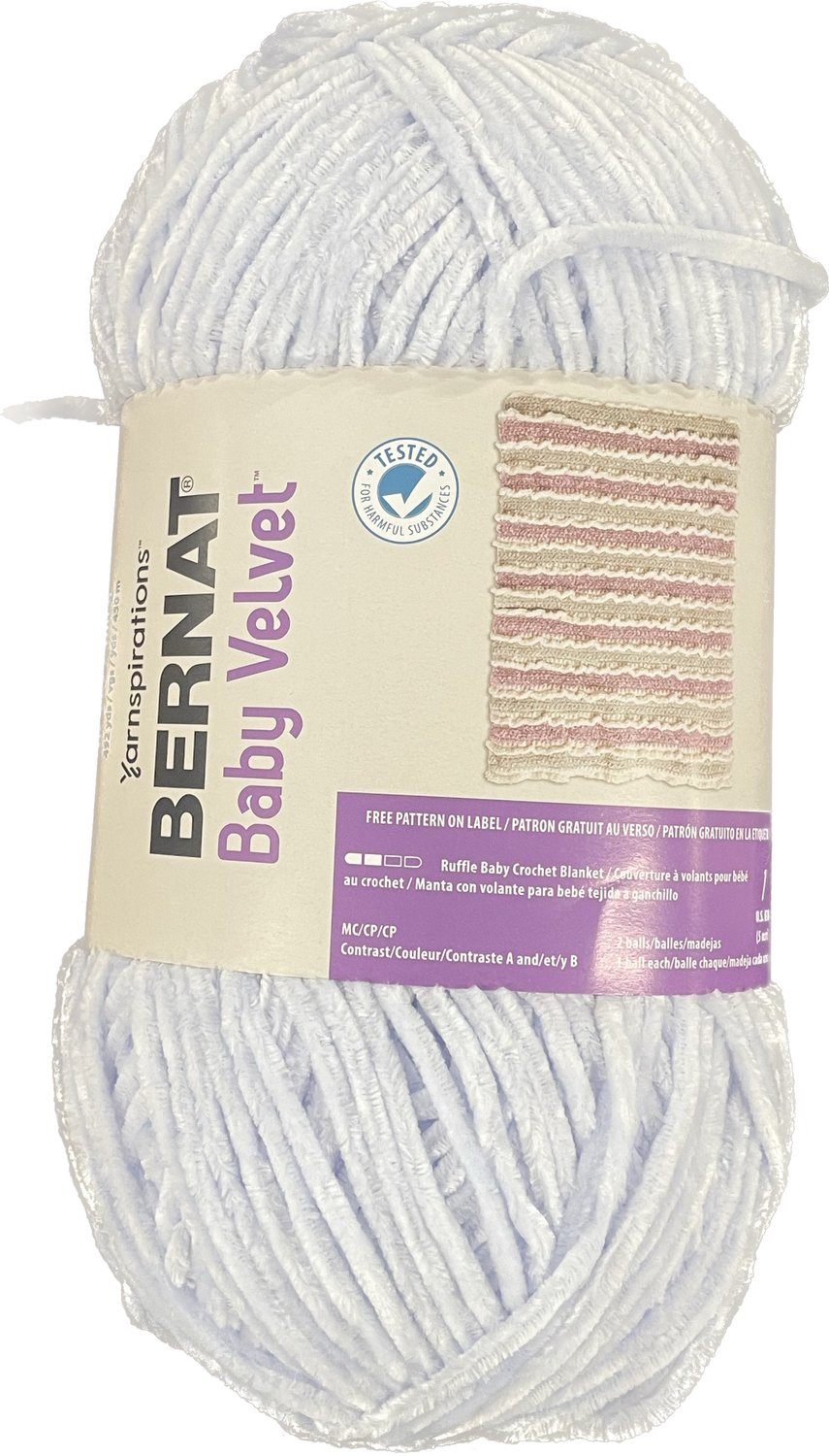 Yarn - Baby Velvet, Colour: SKY BLUE