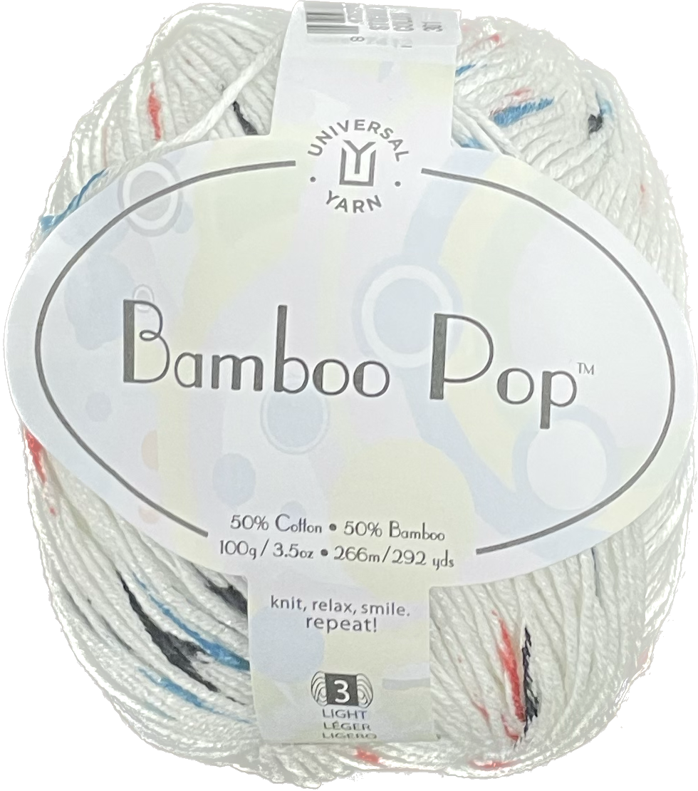 Yarn - Bamboo Pop, Colour: Stormy Dots