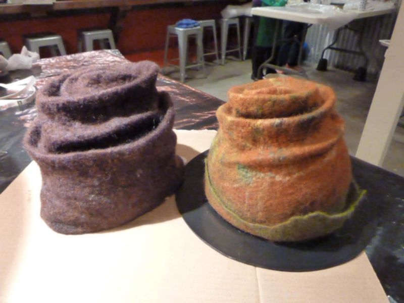 Wet Felting - Hat: May 17, 2025, 10am-3pm
