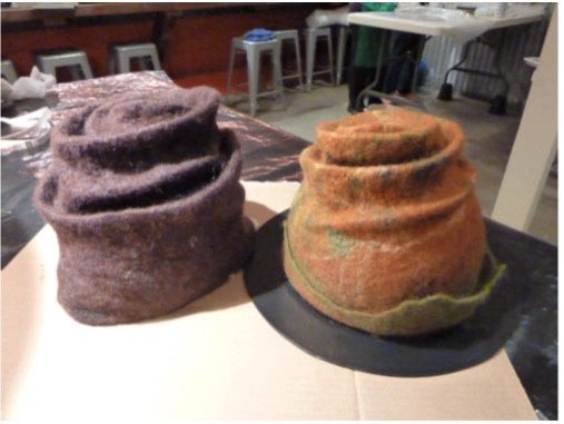 Wet Felted Hat - Sept 27, 2025: 10am-3pm