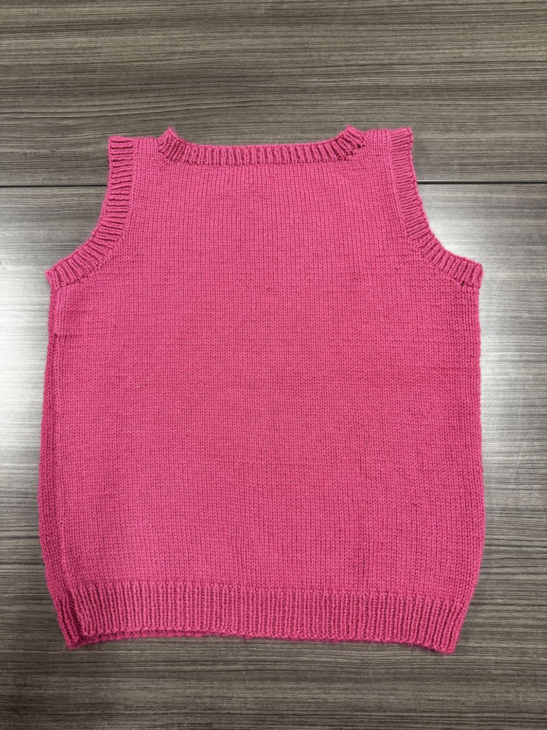 Intermediate Knitting - Sleeveless Top