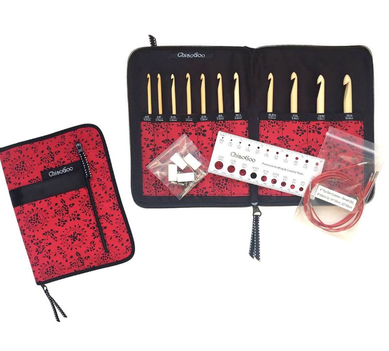 ChiaoGoo 1500 T-Spin Tunisian Hook Set