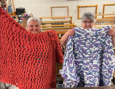 Workshop - Extra Thick Finger Knit Blanket