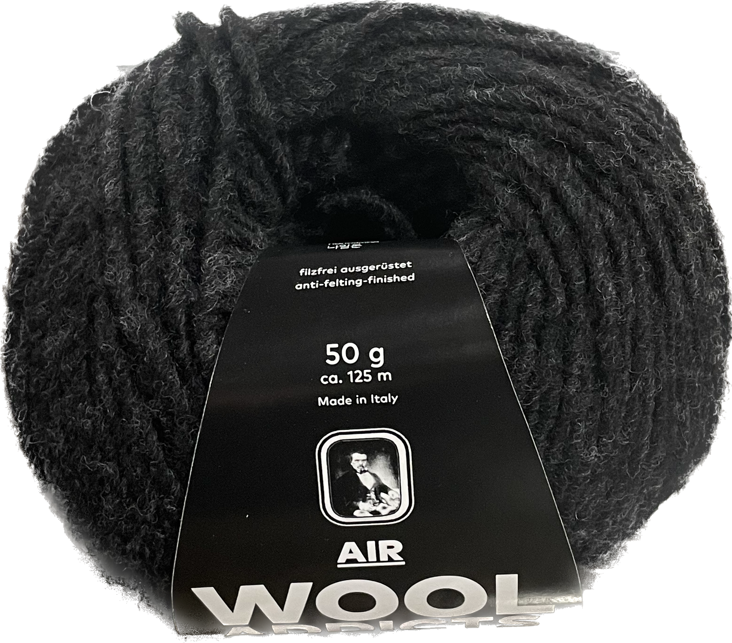 Yarn - Air, Colour: LA1001-0070 - Dark Grey