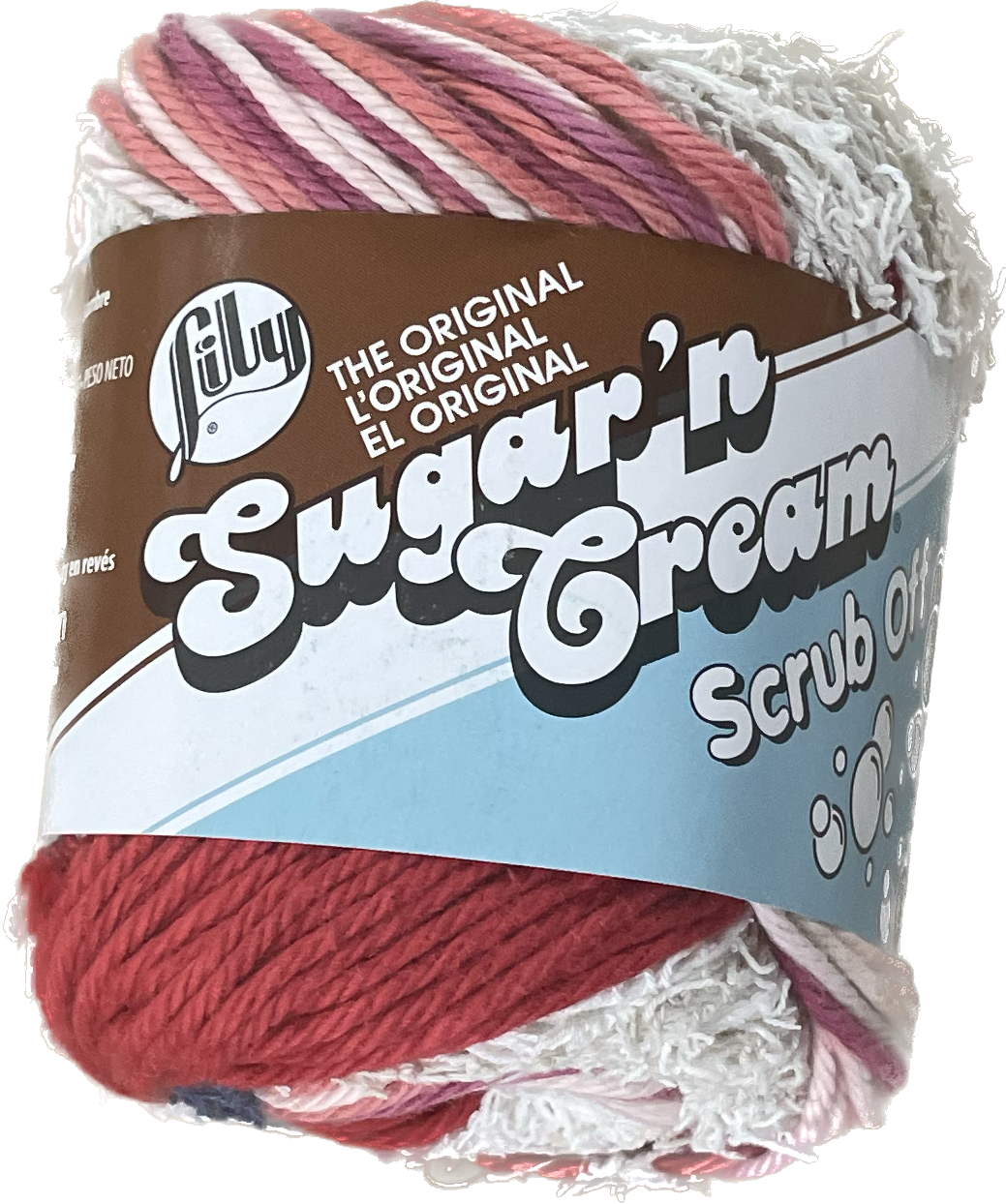 Yarn - Lily  Sugar’n Cream Scrub Off, Colour: BEACH HOUSE