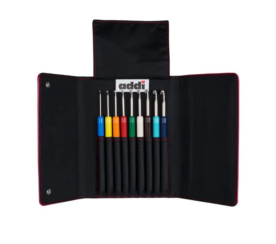 Addi Colours crochet hook case 2.00-6.00mm - 1pc