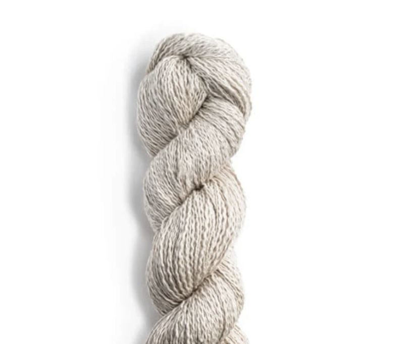 Kensington 1-Ply Feijo Alpaca Blend, Colour: Cream &amp; White