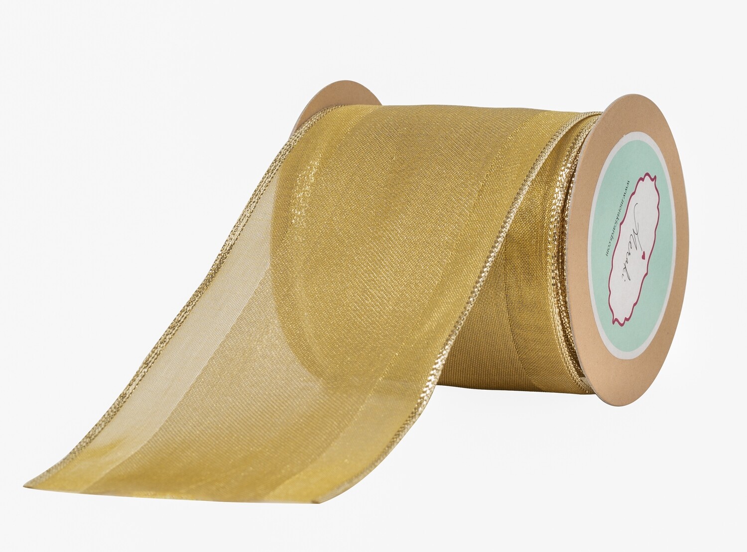 Dull Gold Lurex Ribbon Dull Gold Lurex Ribbon