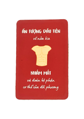 Bộ bài MẬP MỜ - bài boardgame tình yêu, thấu hiểu dành cho các cặp đôi