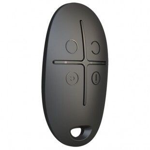Telecomando con pulsante antipanico wireless Ajax nero